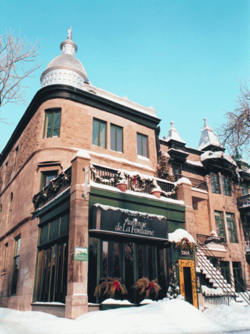 Auberge De La Fontaine Montreal Exterior photo